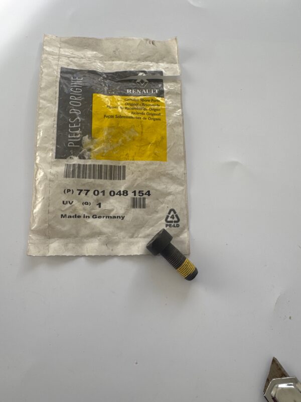 7701048154, TORNILLO VOLANTE MOTOR, Renault